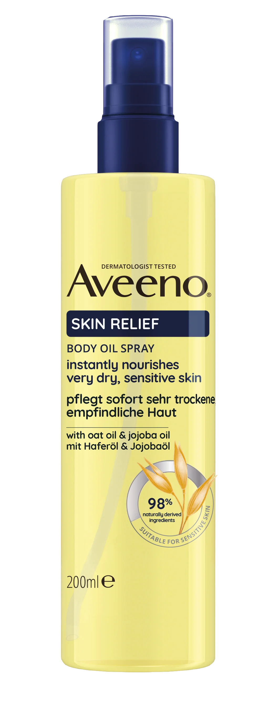 Aveeno® Skin Relief olejek do ciała w sprayu, 200 ml