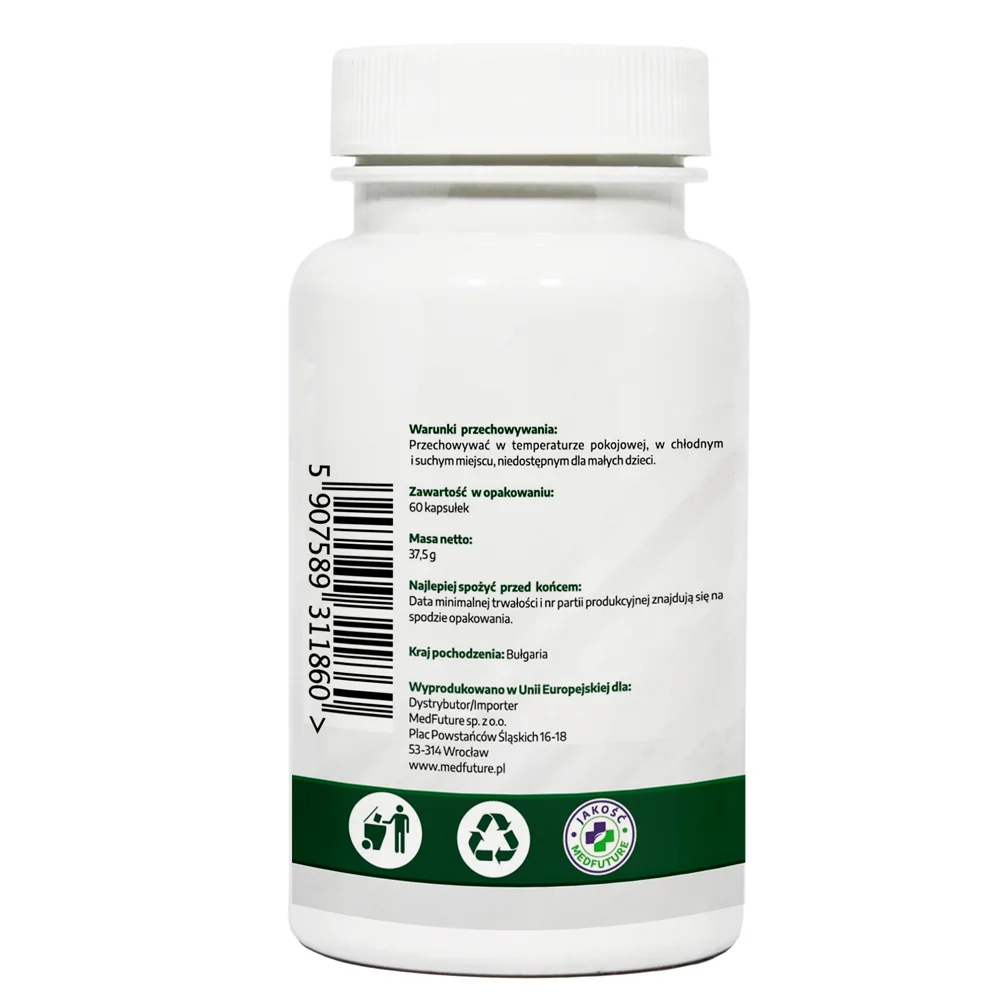 MedFuture  Bylica Roczna 500 mg, 60 kapsułek 
