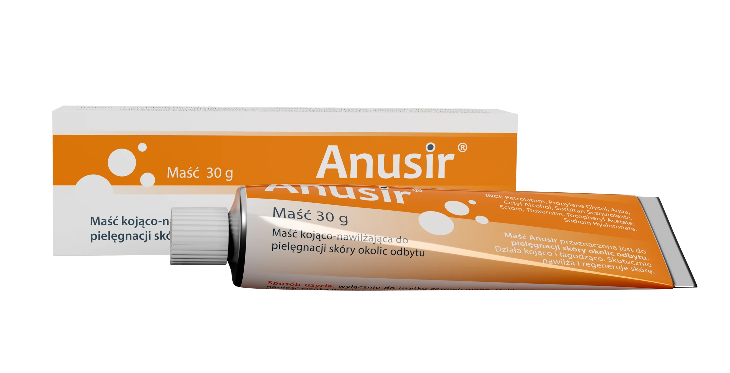 Biovena Health Anusir maść kojąco-nawilżająca do pielęgnacji skóry okolic odbytu, 30 g