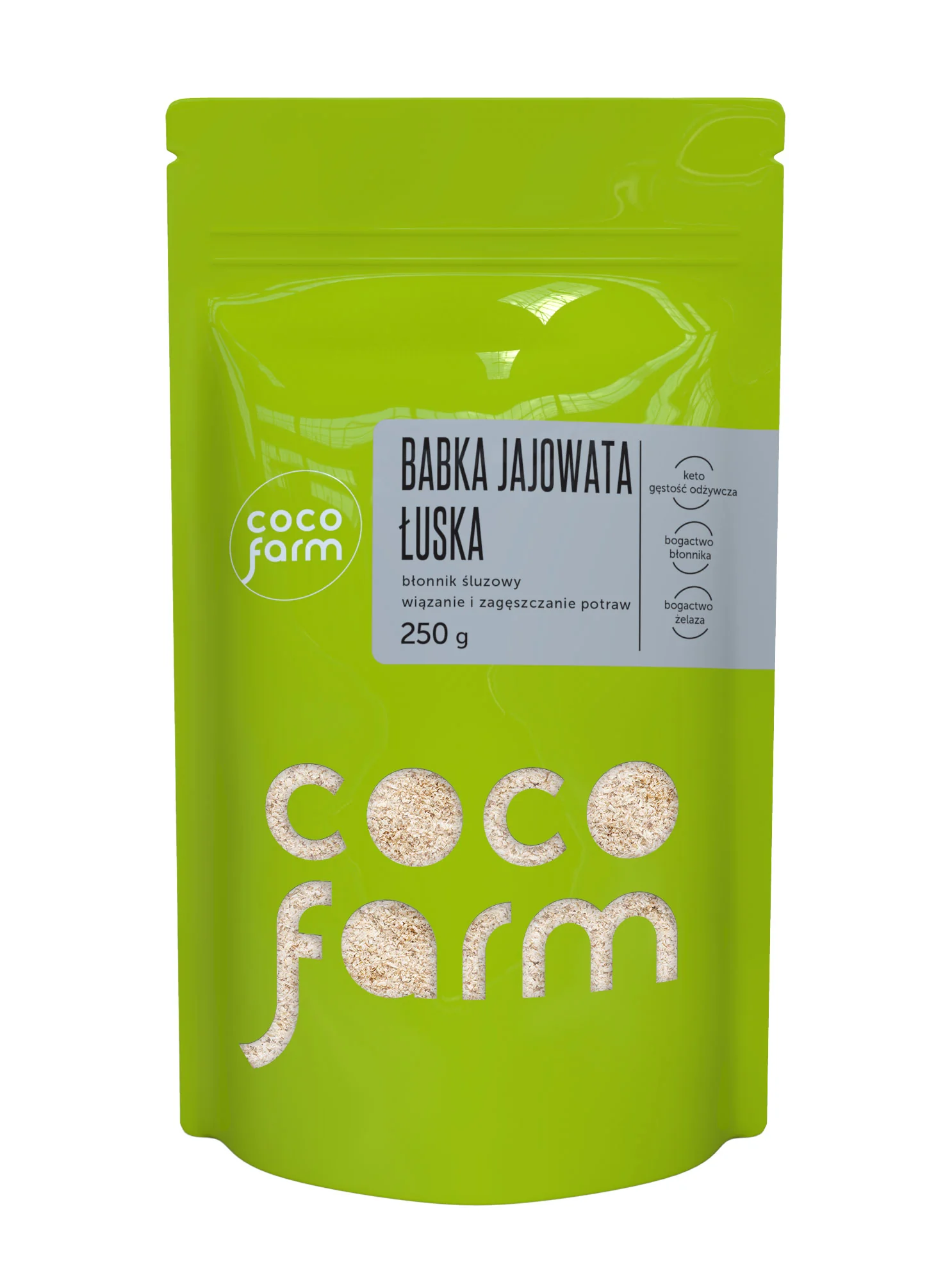 Coco Farm babka jajowata łuska, 250 g