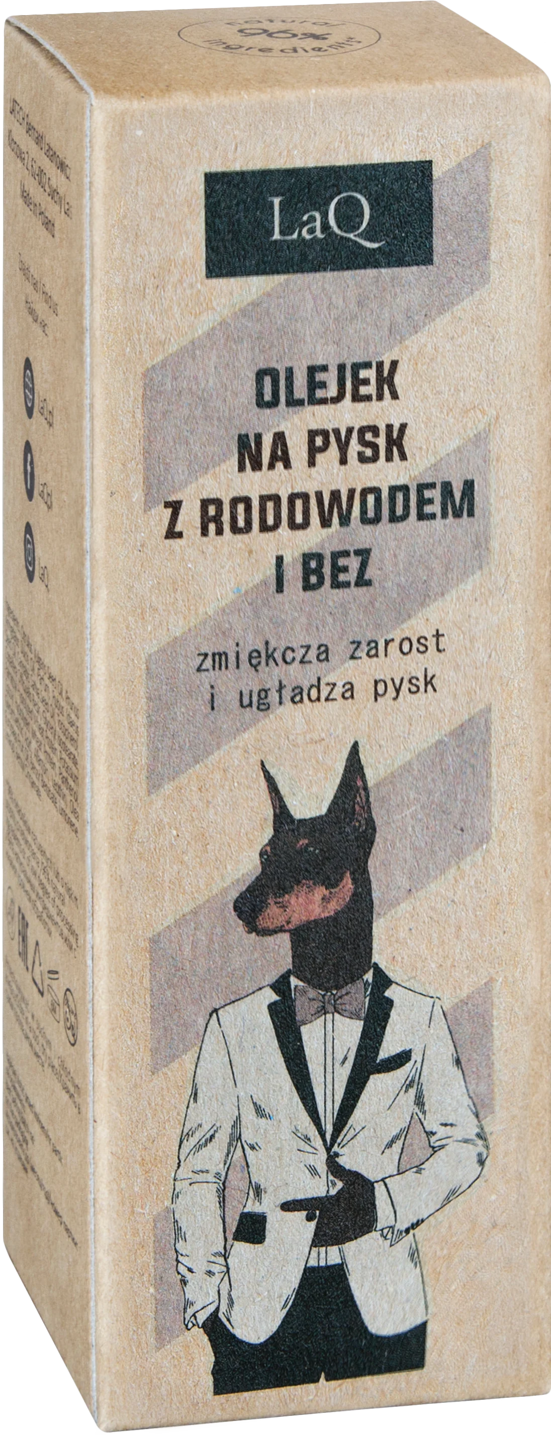 LaQ Doberman olejek po goleniu i do brody, 30 ml