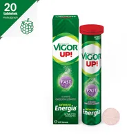 Vigor UP! Fast, suplement diety o smaku owoców leśnych, 20 tabletek musujących