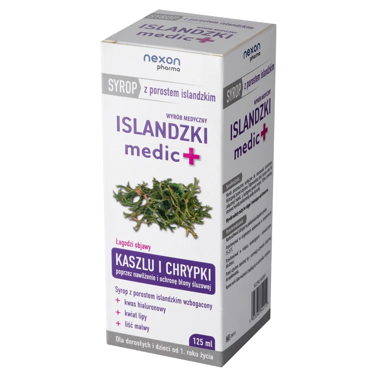 Nexon Pharma Islandzki medic+ syrop, 125 ml