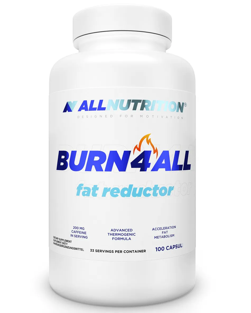 Allnutrition Burn4All Fat Reductor, suplement diety, 100 kapsułek