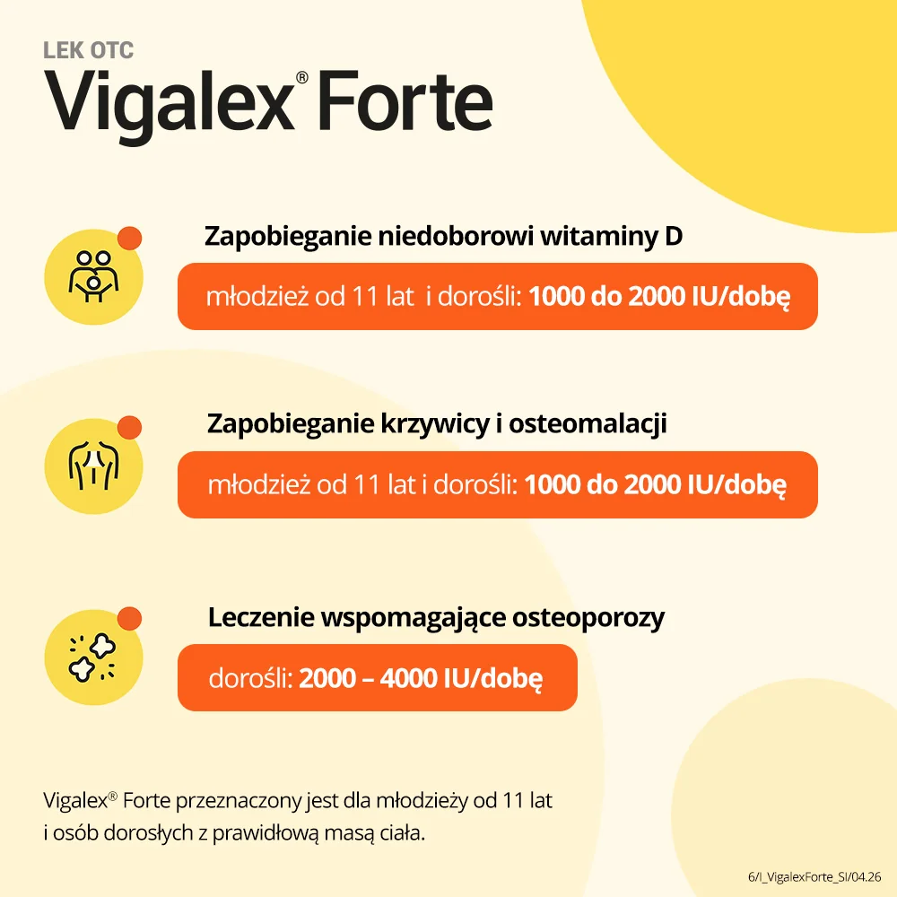 Vigalex Forte  2000 I.U. 60 tabletek