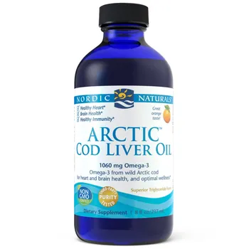 Nordic Naturals Arctic Cod liver Oil, suplement diety, smak pomarańczowy, 237 ml 