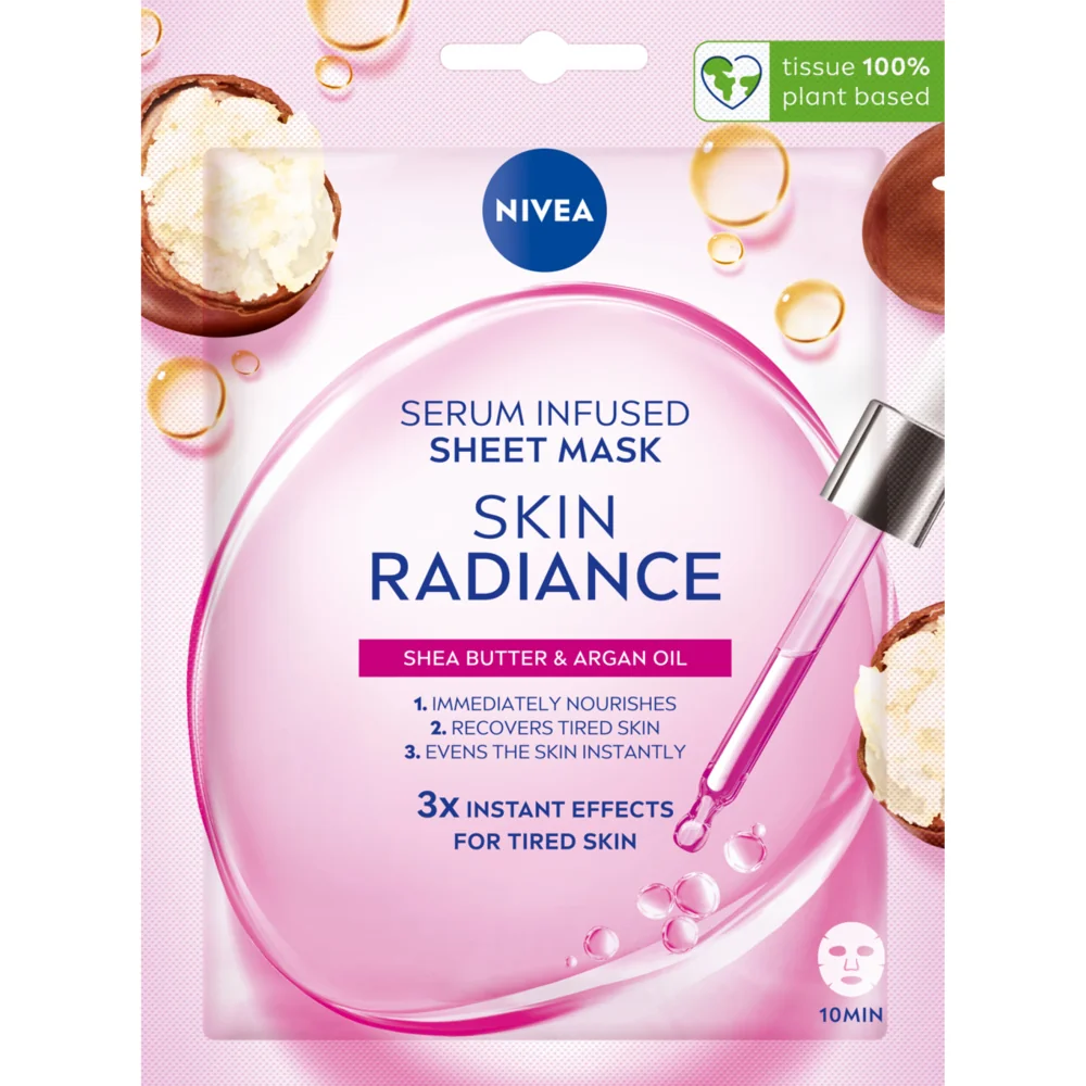 Nivea Skin Radiance maska w płachcie, 1 sztuka