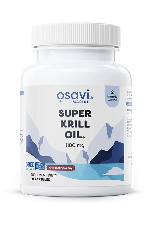 Osavi Krill Oil 1180 mg 60 kapsułek miękkich