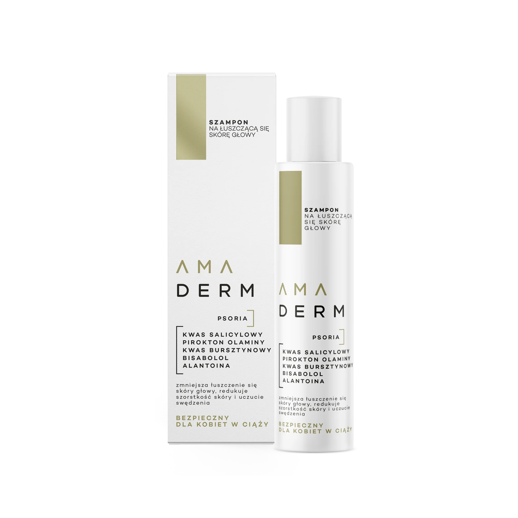 AMADERM® PSORIA szampon na łuszczącą się skórę głowy, 200 ml