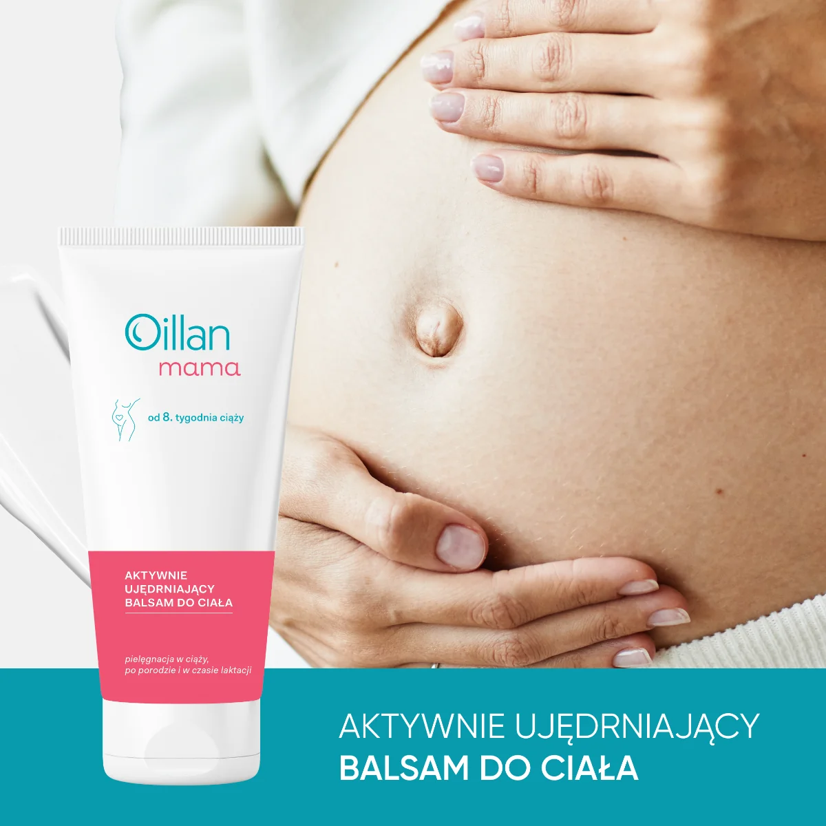 Oillan Mama Aktywnie ujędrniający balsam do ciała, 200 ml