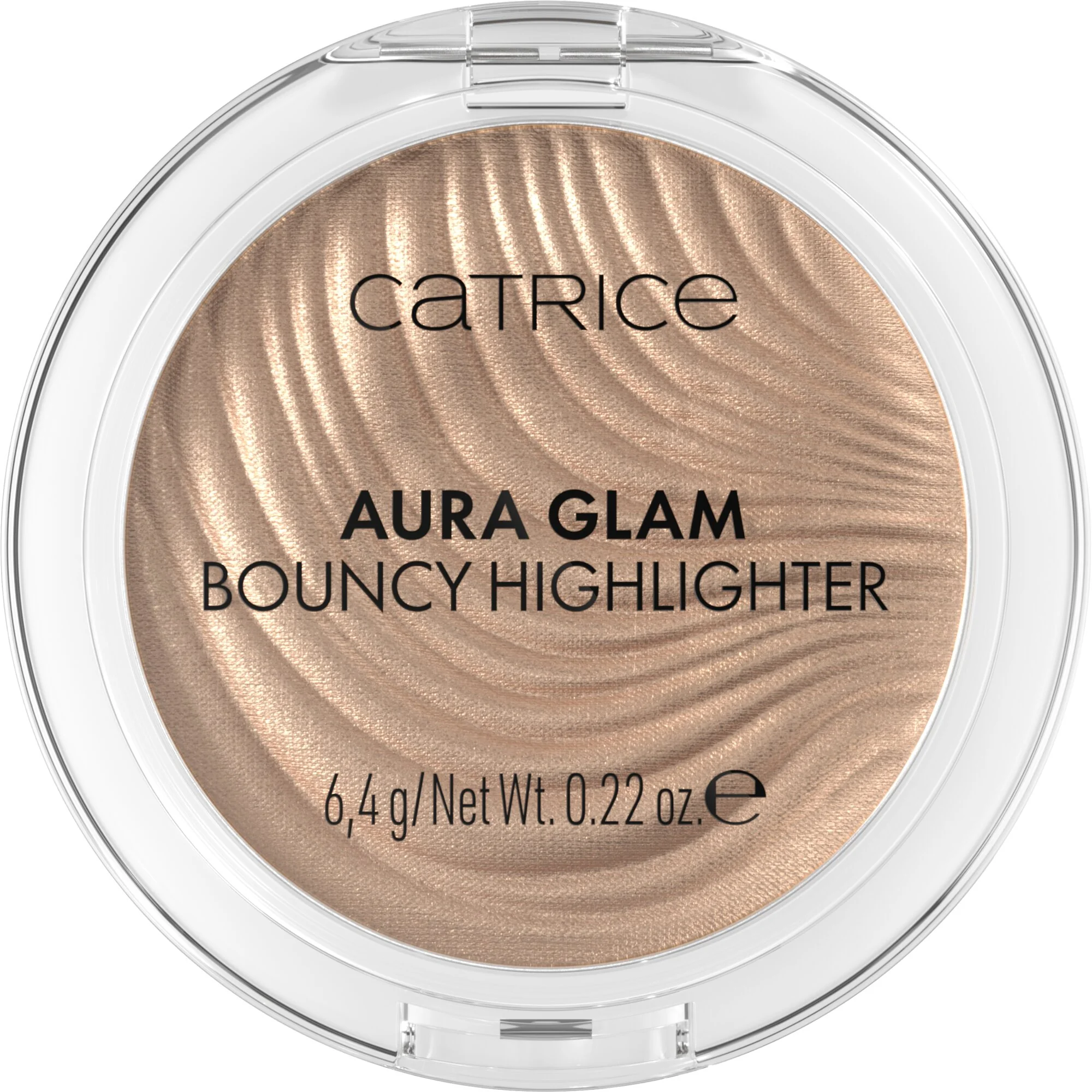 CATRICE Aura Glam Bouncy Highlighter rozśwetlacz do twarzy 010 Moonlit Sand, 6,4 g
