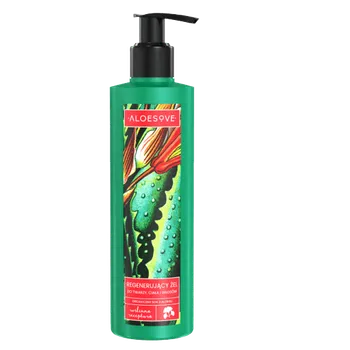 Aloesove, regenerujący żel do twarzy , ciała i włosów, 250 ml 