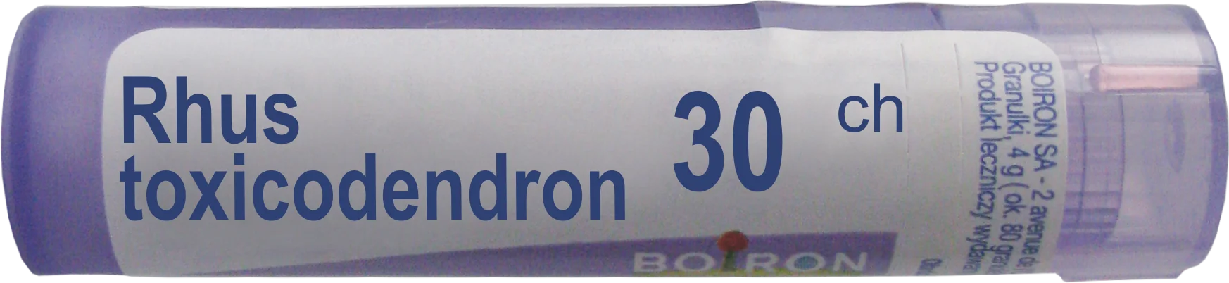 Boiron Rhus Toxicodendron 30 CH granulki, 4 g