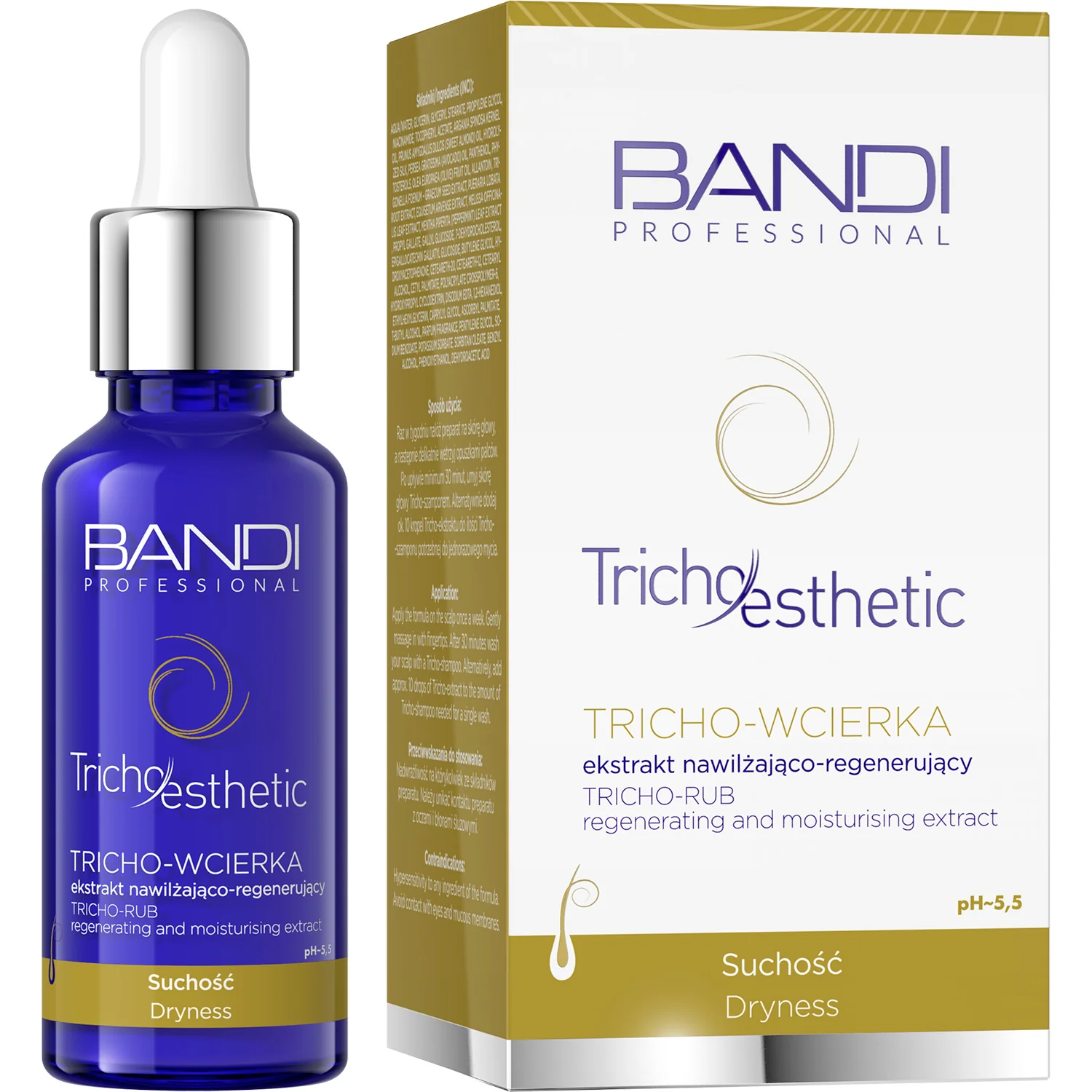 BANDI Tricho-Wcierka ekstrakt nawilżająco-regenerujący, 30 ml