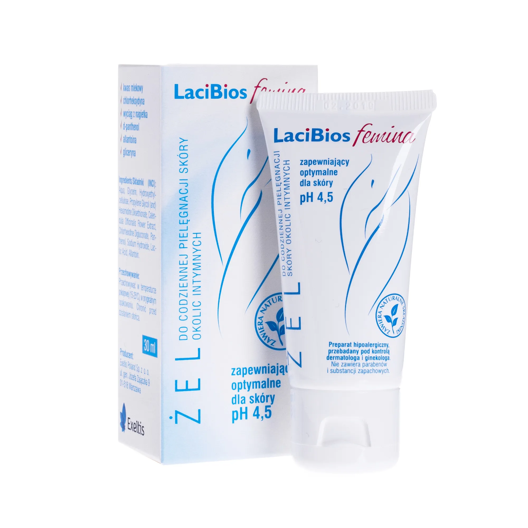 LaciBios Femina, żel do higieny intymnej, 30 ml 