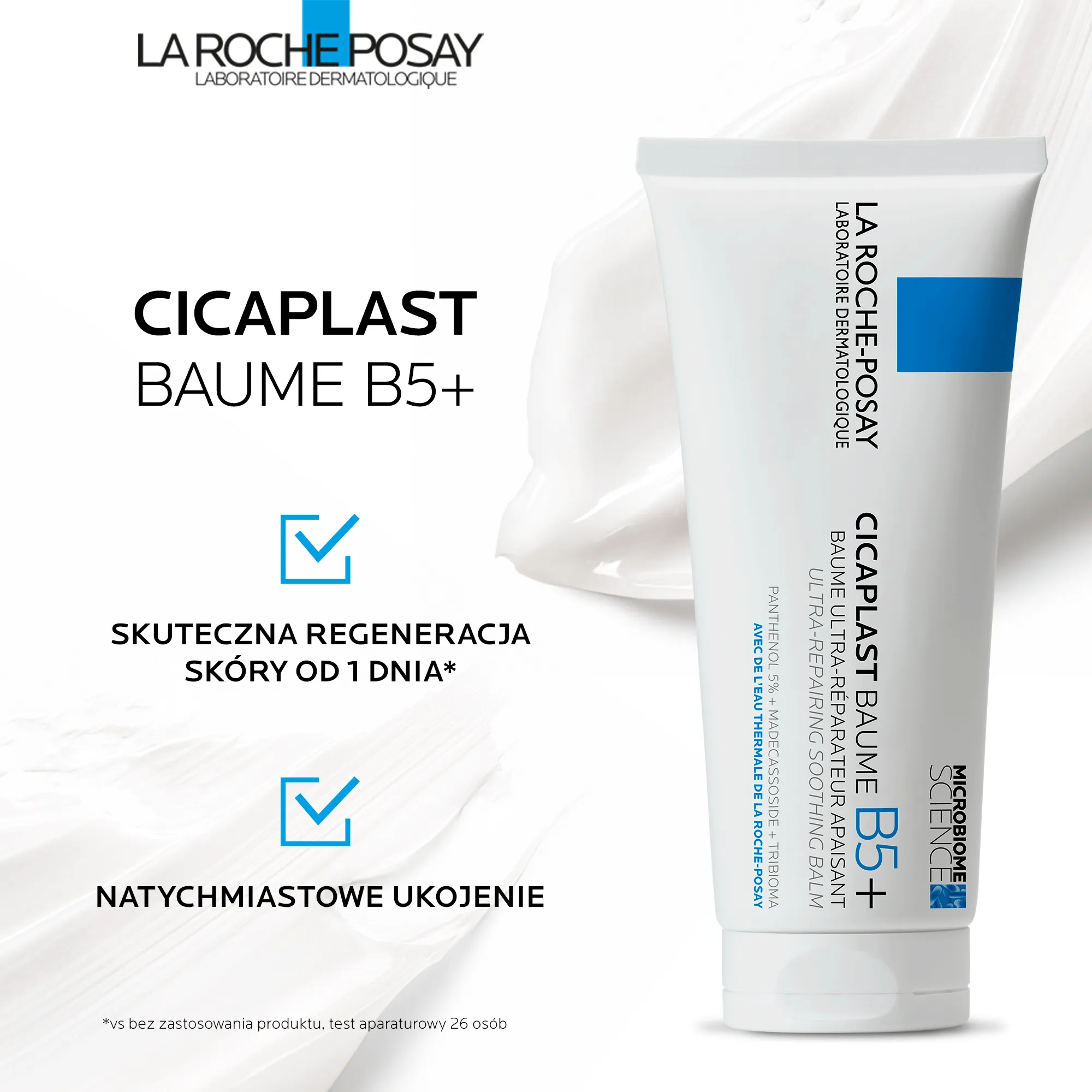 La Roche-Posay Cicaplast Baume B5+ silnie regenerujący balsam kojący, 40 ml 