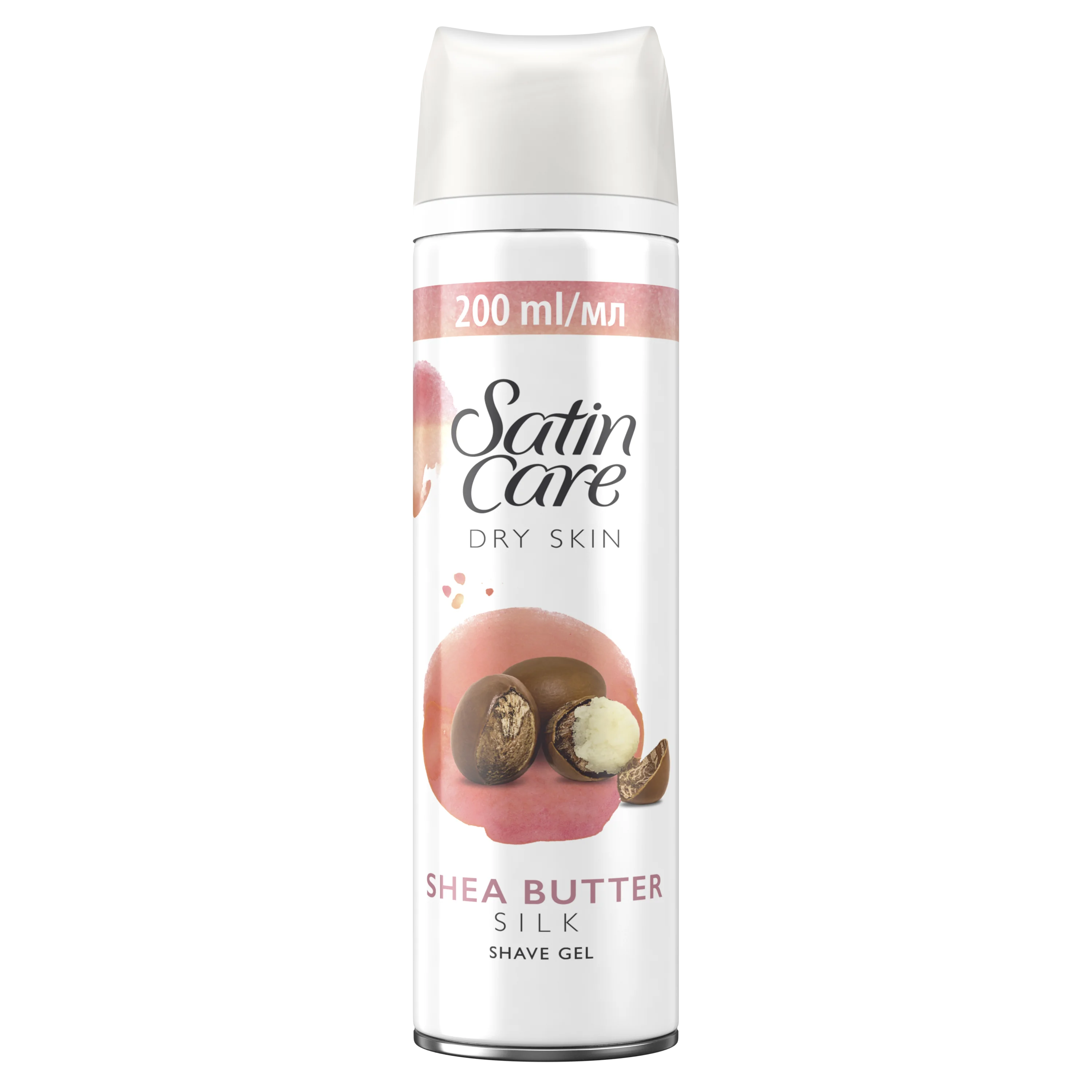Gillette Satin Care Dry Skin żel do golenia skóry suchej dla kobiet, 200 ml
