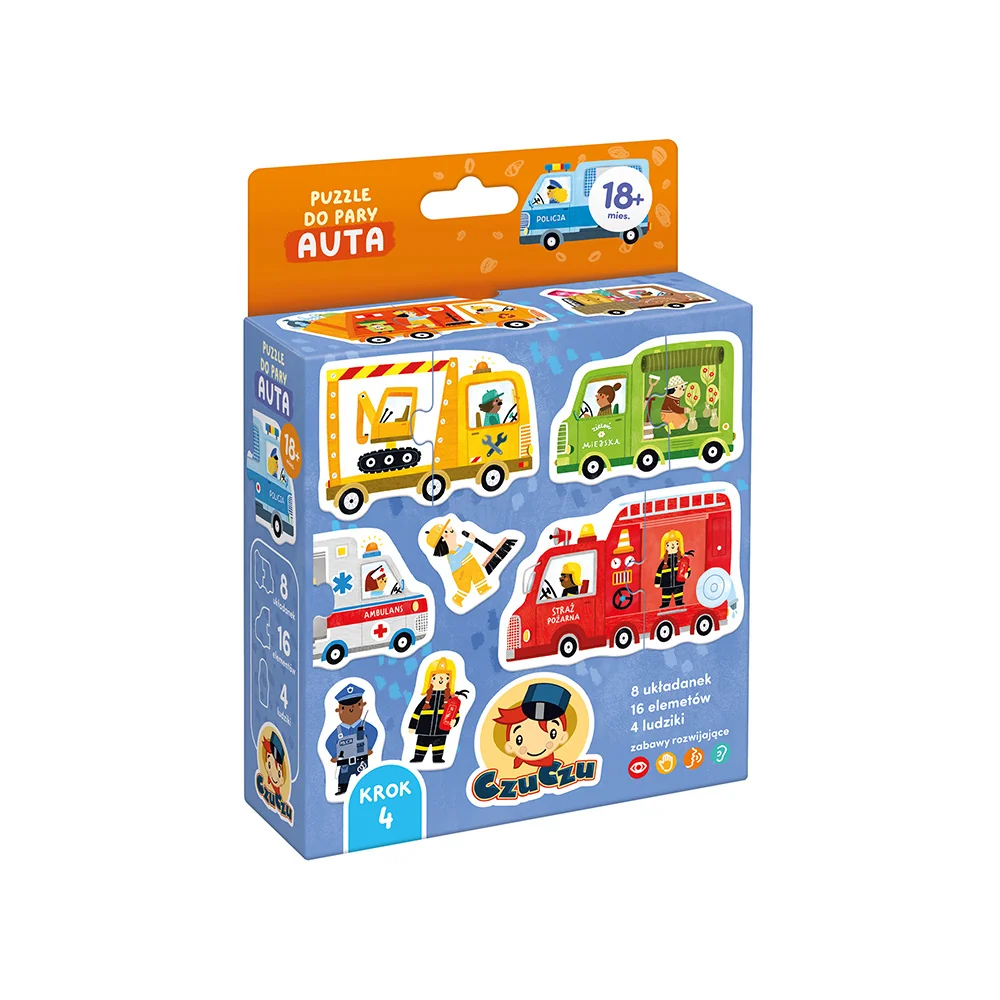 CzuCzu puzzle do pary Auta