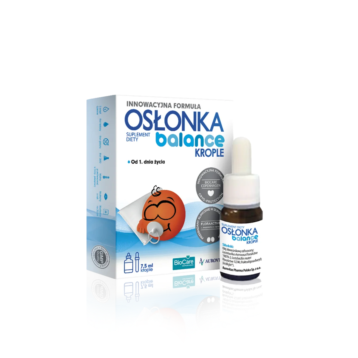 Osłonka Balance suplement diety, krople doustne, 7,5 ml