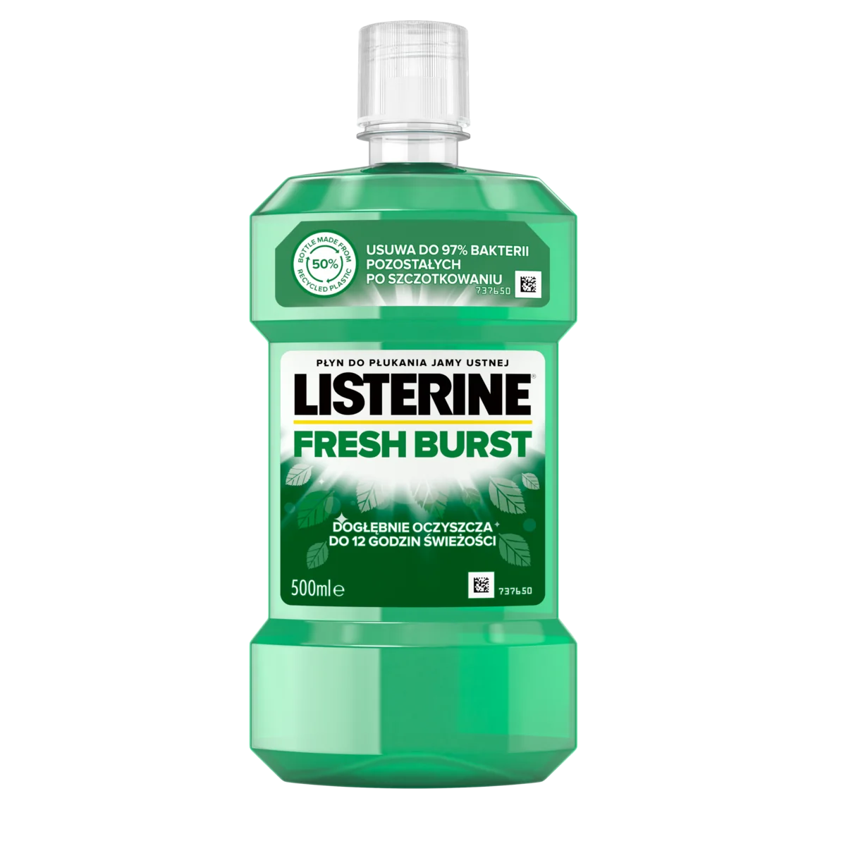 Listerine Fresh Burst płyn do płukania jamy ustnej, 500 ml