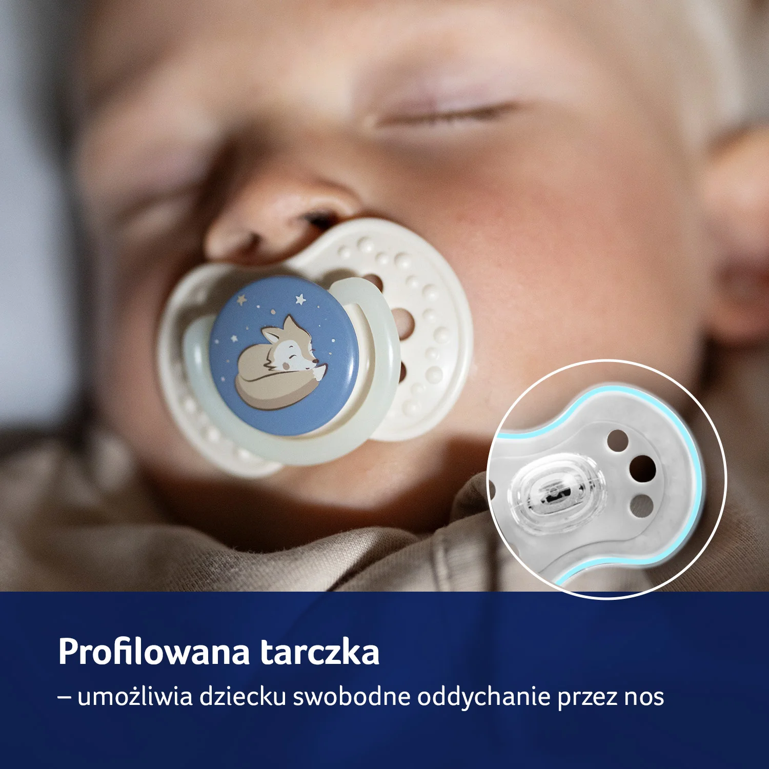 LOVI Smoczek silikonowy dynamiczny 18m+ Night & Day Boy 2 sztuki