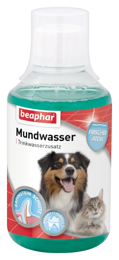 Beaphar Dental Care Mundwasser płyn do higieny jamy ustnej dla psów i kotów, 250 ml