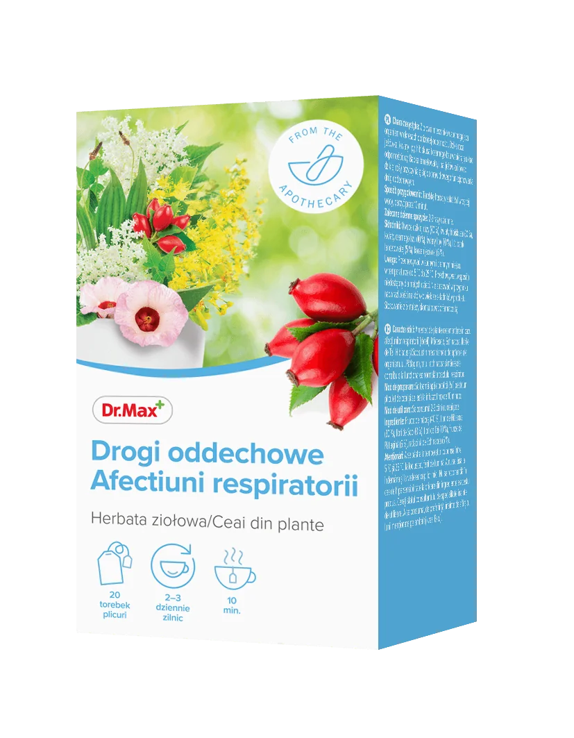 Dr.Max Drogi Oddechowe herbata, 20 saszetek