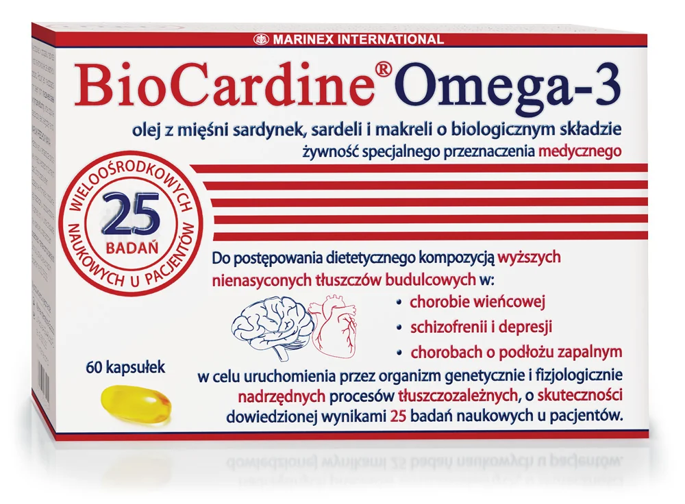 BioCardine Omega-3 60 kapsułek