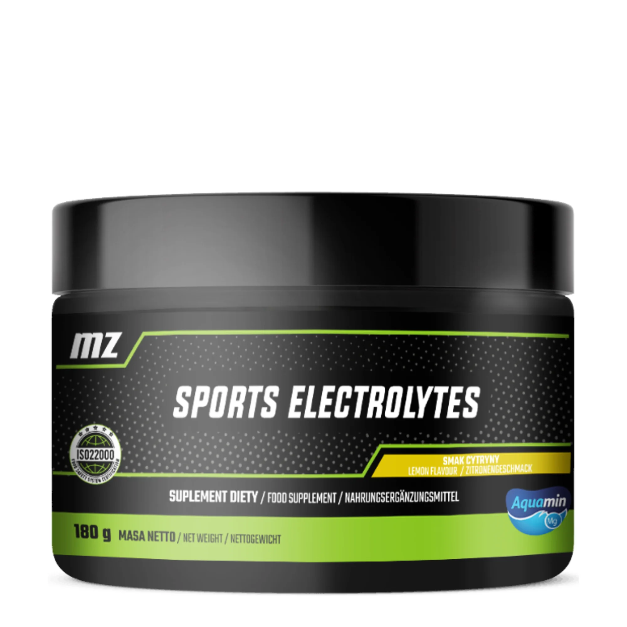 MZ Sports Electrolytes smak cytryny, 180 g