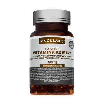 Singularis Superior Witamina K2 MK-7, suplement diety, 120 kapsułek 