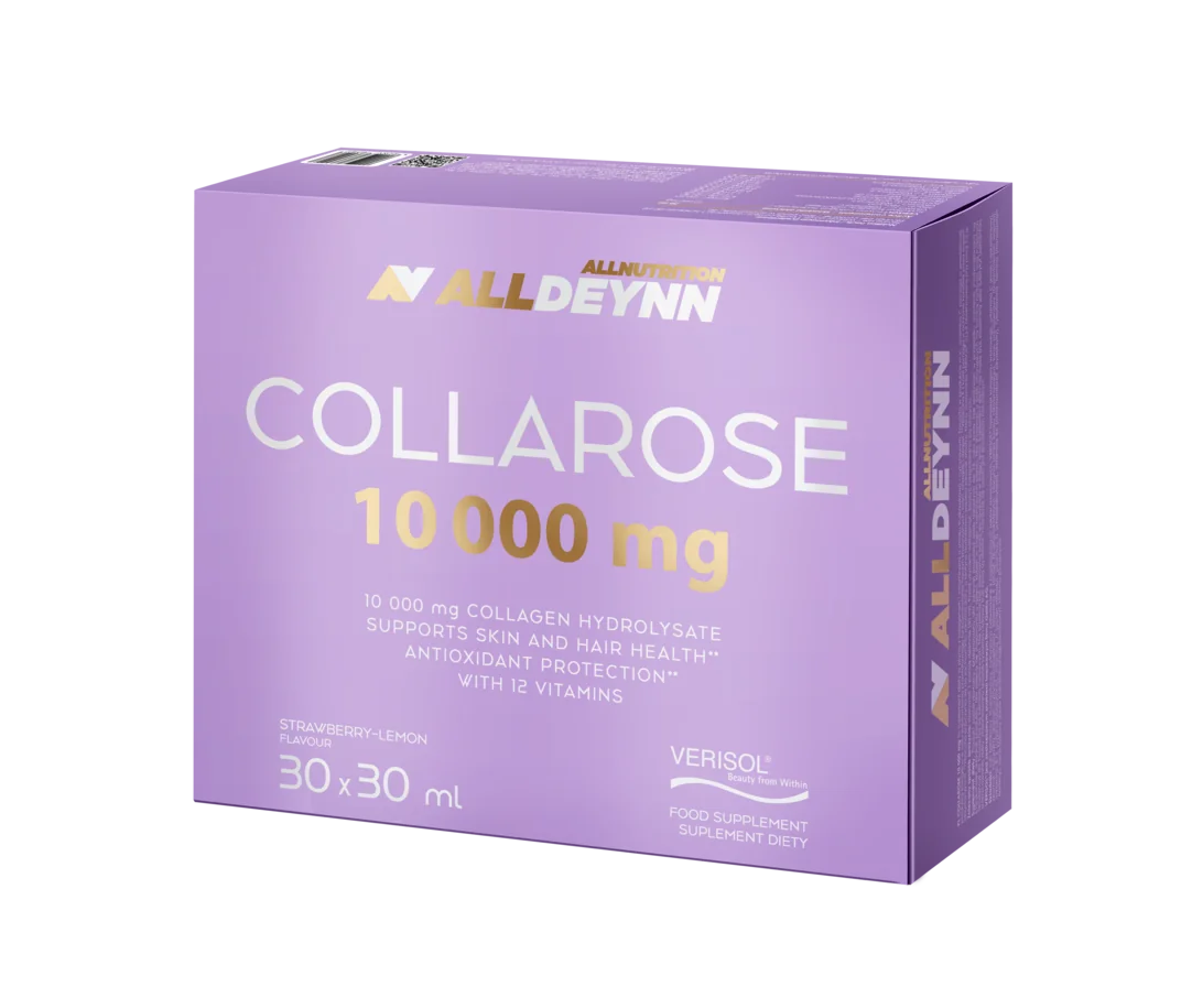 Allnutrition Alldeynn Collarose 10 000 mg o smaku truskawka-cytryna, 30 x 30 ml