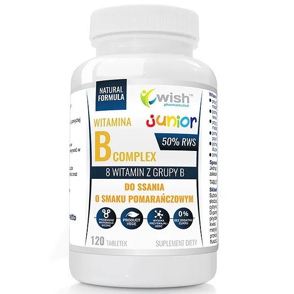 Wish Witamina B Complex 120 tabletek do ssania