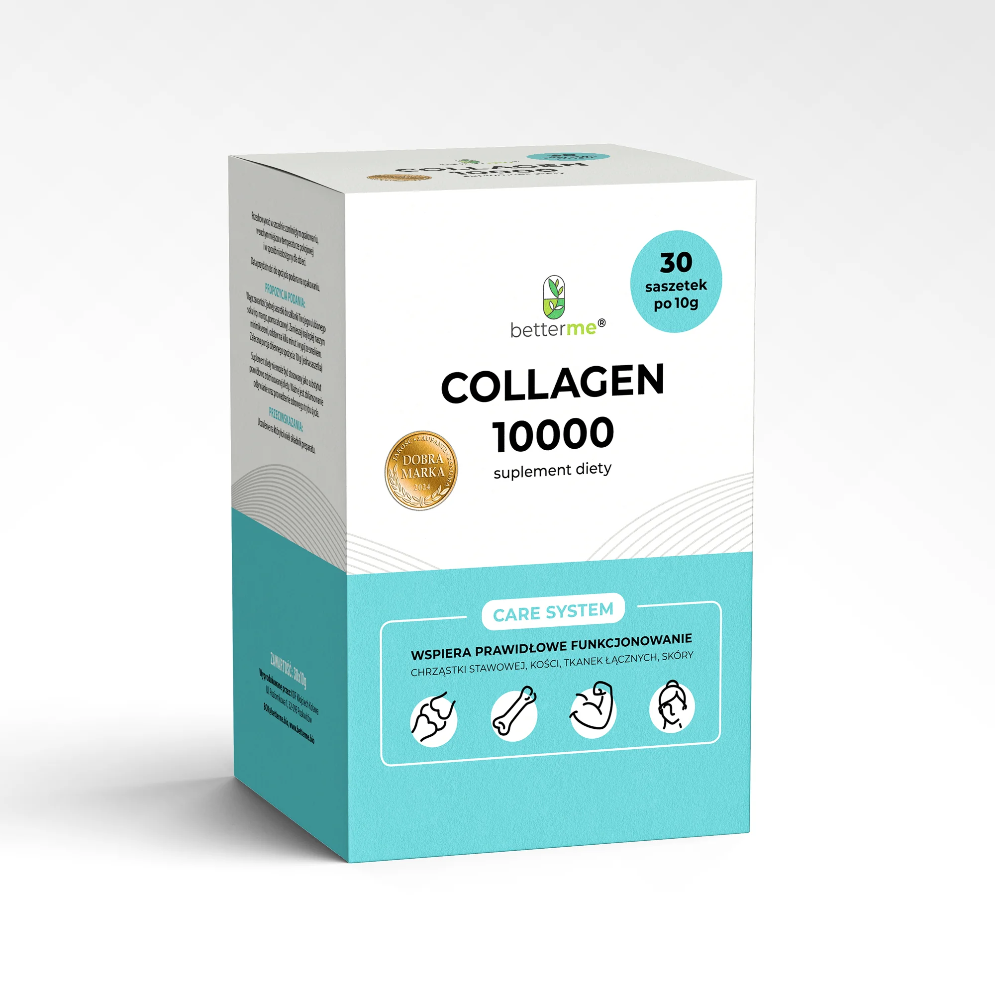 BetterMe Collagen 10000 Care System 30 saszetek x 10 g