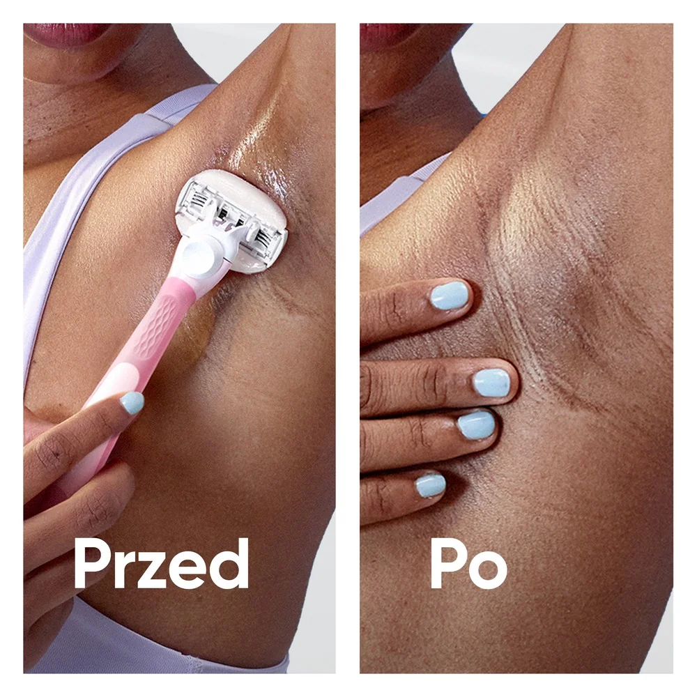 Gillette Venus ComfortGlide Miami Zestaw maszynka do golenia + 3 głowice + uchwyt prysznicowy