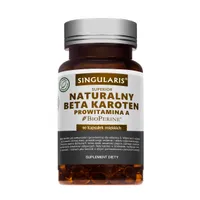 SINGULARIS Superior BETA KAROTEN NATURALNY PROWITAMINA A, suplement diety, kapsułki, 90 sztuk