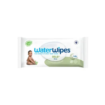 WaterWipes Soapberry, chusteczki nasączane wodą dla noworodków, 60 sztuk 