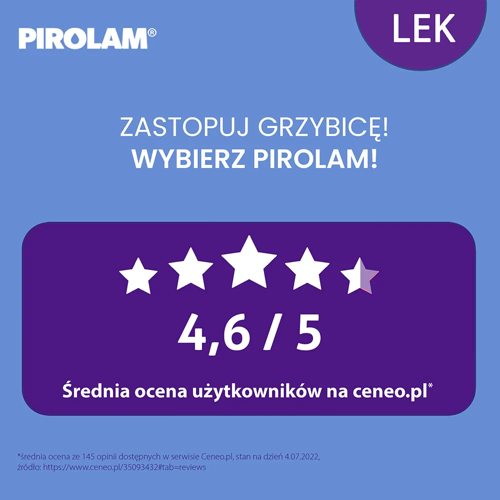 Pirolam, 10 mg/g, żel, 20 g 