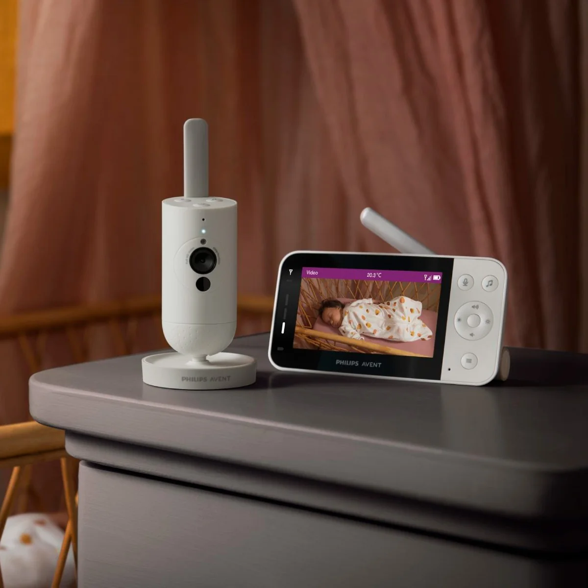Philips Avent niania elektroniczna video Full HD Premium SCD953/26, 1 sztuka