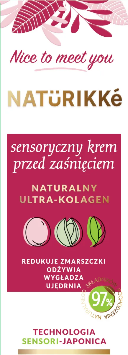 I’m Natürikké Naturalny Ultra-Kolagen sensoryczny krem na dobranoc, 50 ml