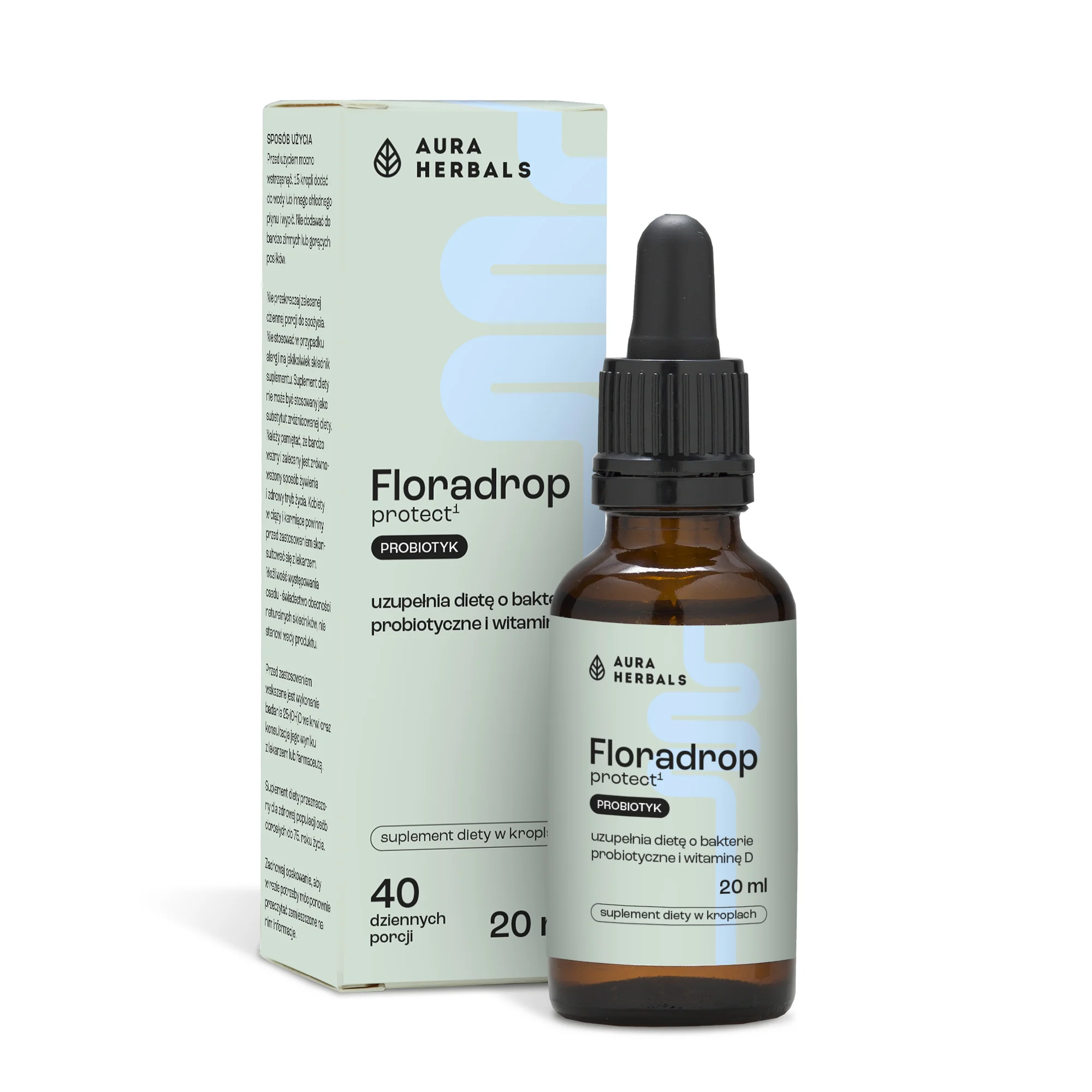 Floradrop protect probiotyk, krople 20 ml