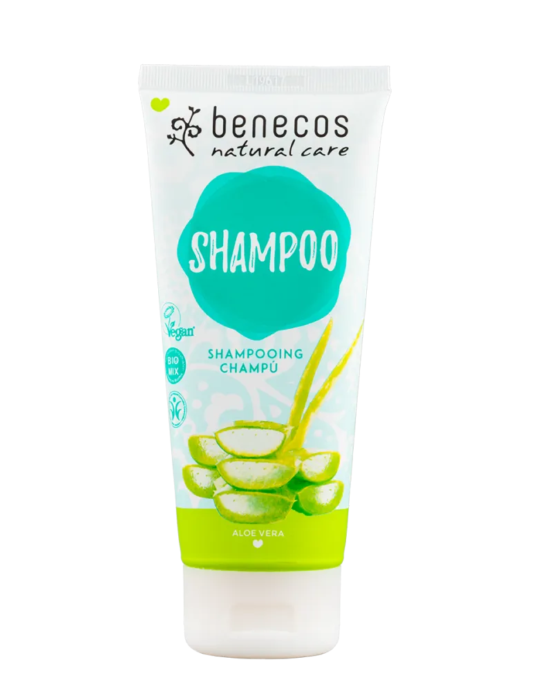 Benecos, naturalny szampon do wlosów aloe vera, 200 ml