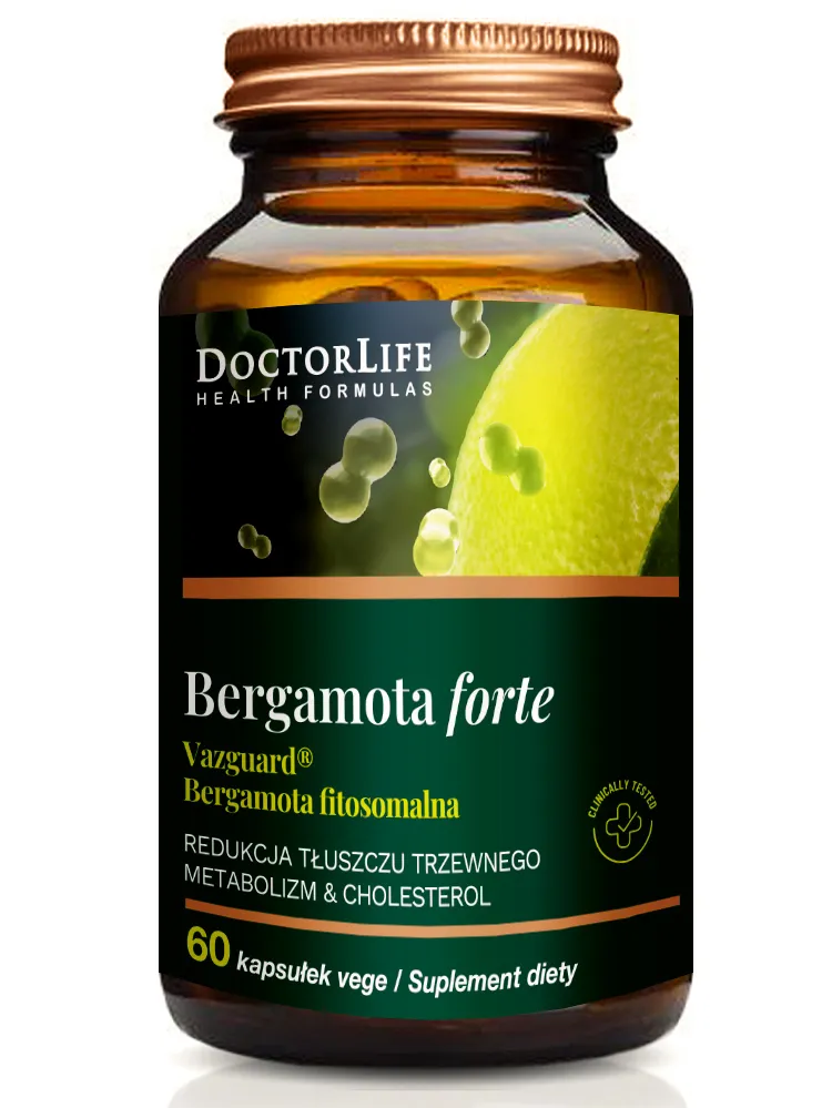 Doctor Life Bergamota forte, 60 kapsułek