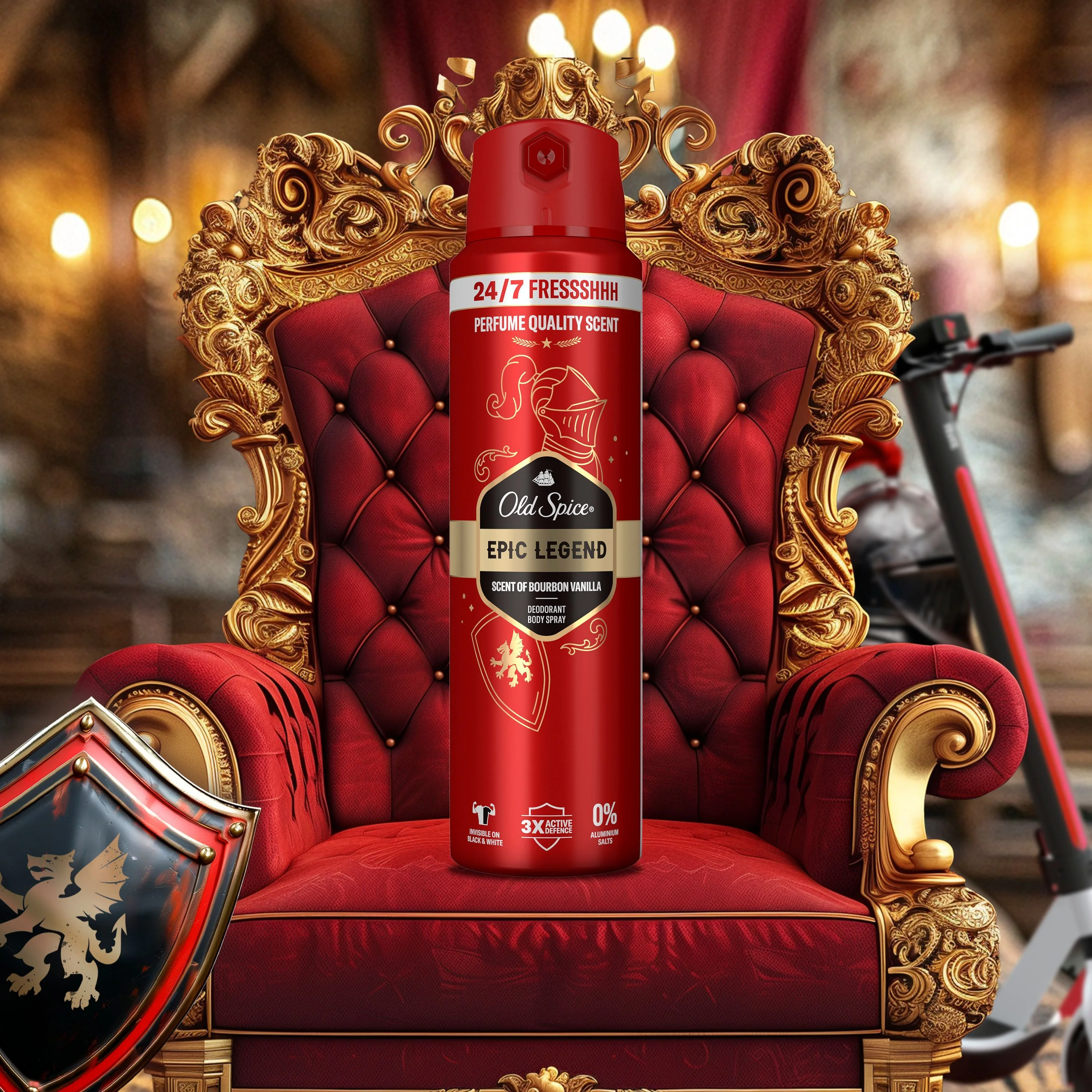 Old Spice Epic Legend dezodorant w sprayu, 200 ml