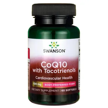 Swanson Koenzym Q-10  z Tocotrienolami, suplement diety, 60 kapsułek 