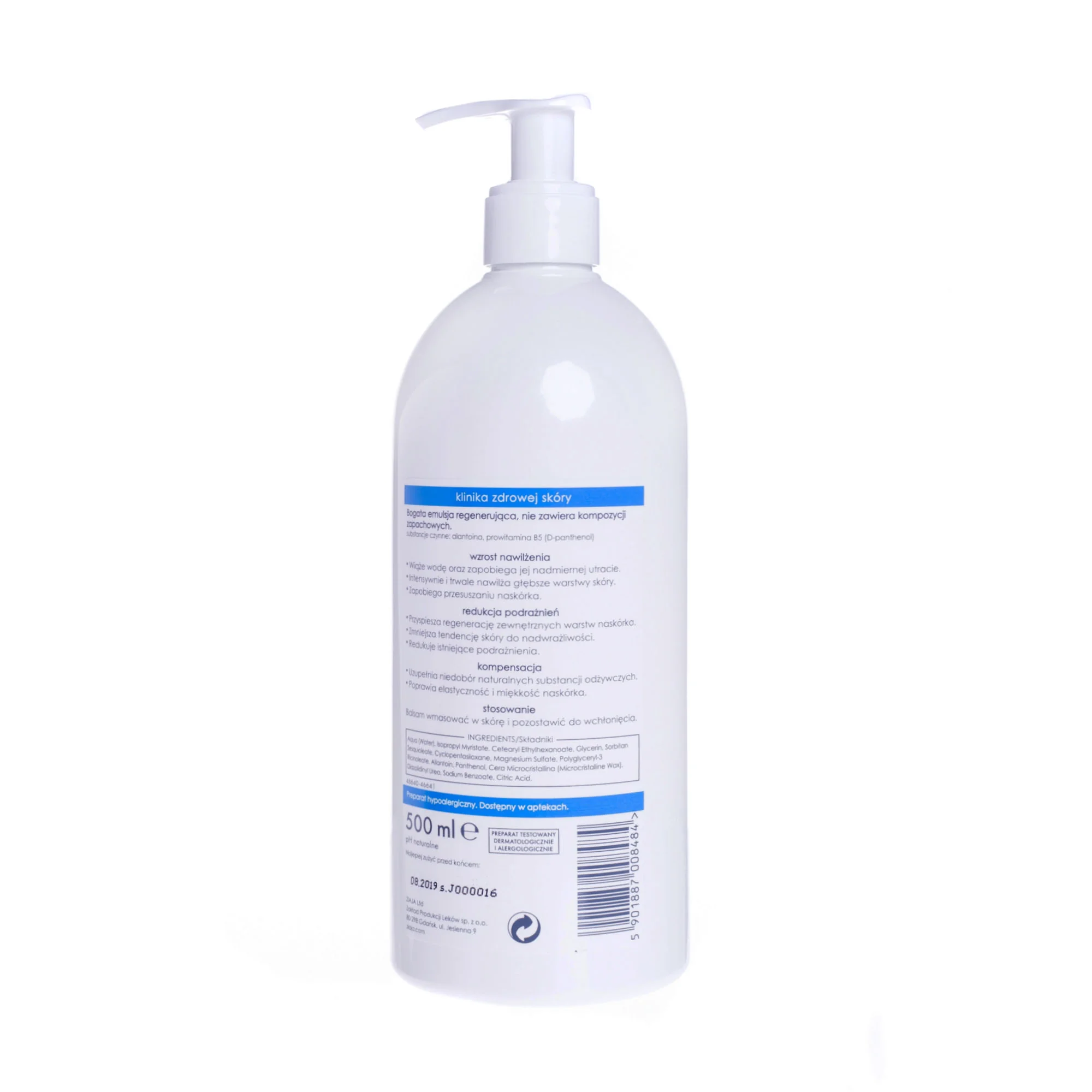 Ziaja Med Kuracja Nawilżająca balsam do ciała, 500 ml