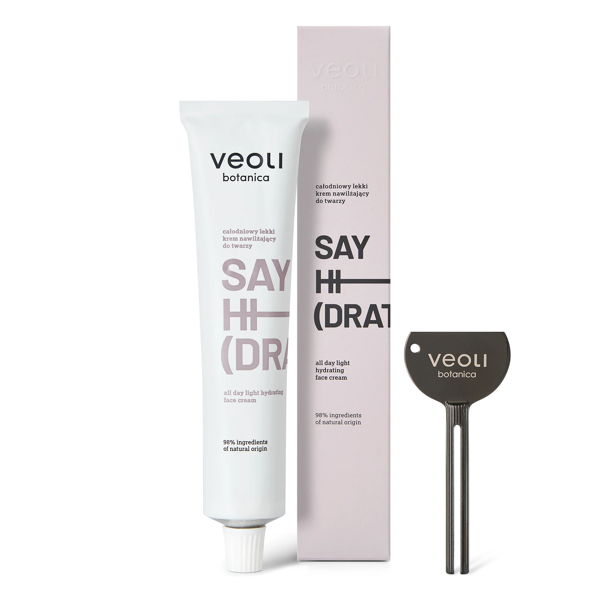Veoli Botanica Say Hi(Dration) całodniowy lekki krem nawilżający do twarzy, 75 ml
