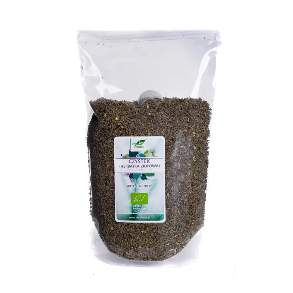 BIO PLANET Czystek, herbata ziołowa Bio, 250g 
