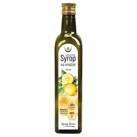 Oleofarm Syrop na miodzie cytryna, 250 ml