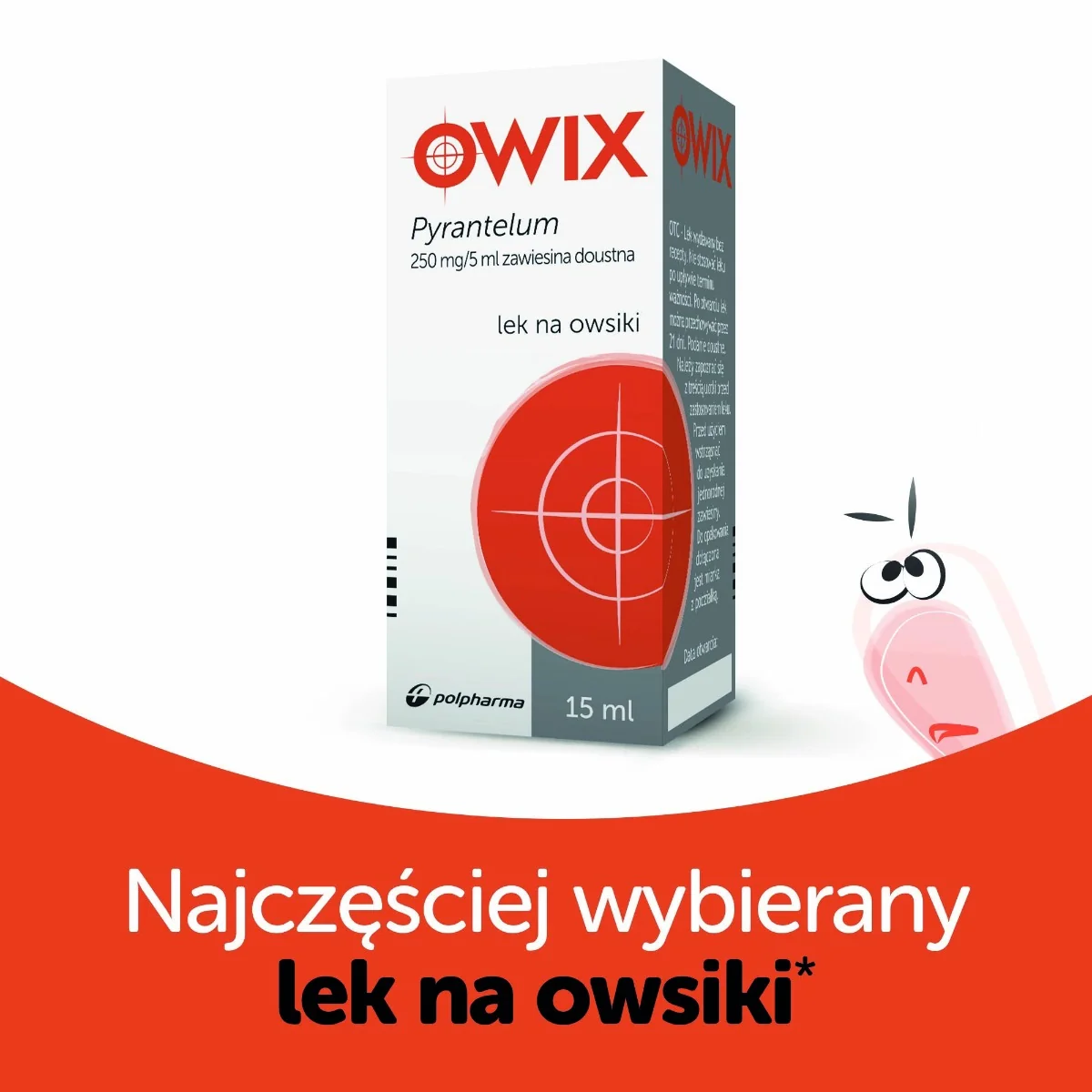 Owix 0,25mg/5ml, zawiesina doustna, 15 ml