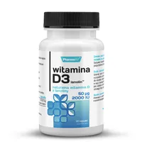 Witamina D3 Pharmovit, suplement diety, 120 kapsułek